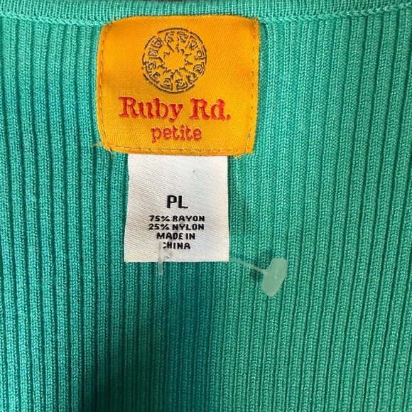 Ruby Rd. Women’s Jeweled Tank. NWOT - Picture 2 of 5